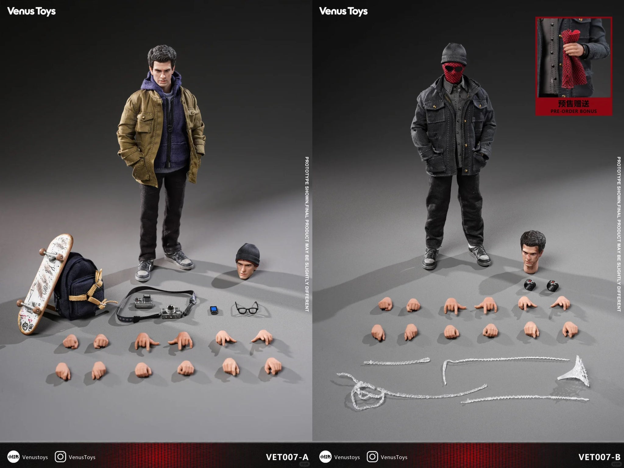 Presale) Venus Toys - 1/12 Night Vigilante Action Figure (VET007-A